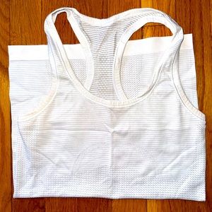 White Swiftly Tech Racerback - Lulu Lemon